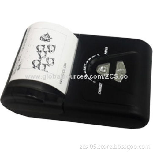 58mm Bluetooth Portable Industrial Printers, Bluetooth on Android and iOS, Replaceable Battery